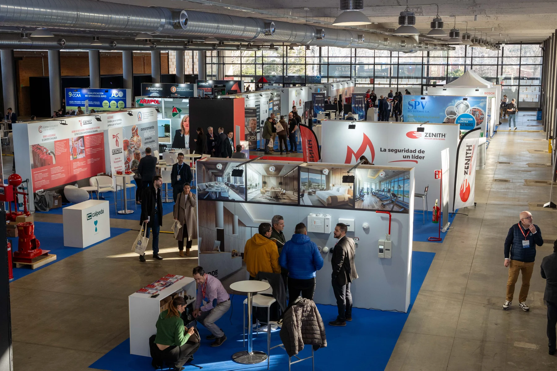 Zona expositiva de la edición 2025